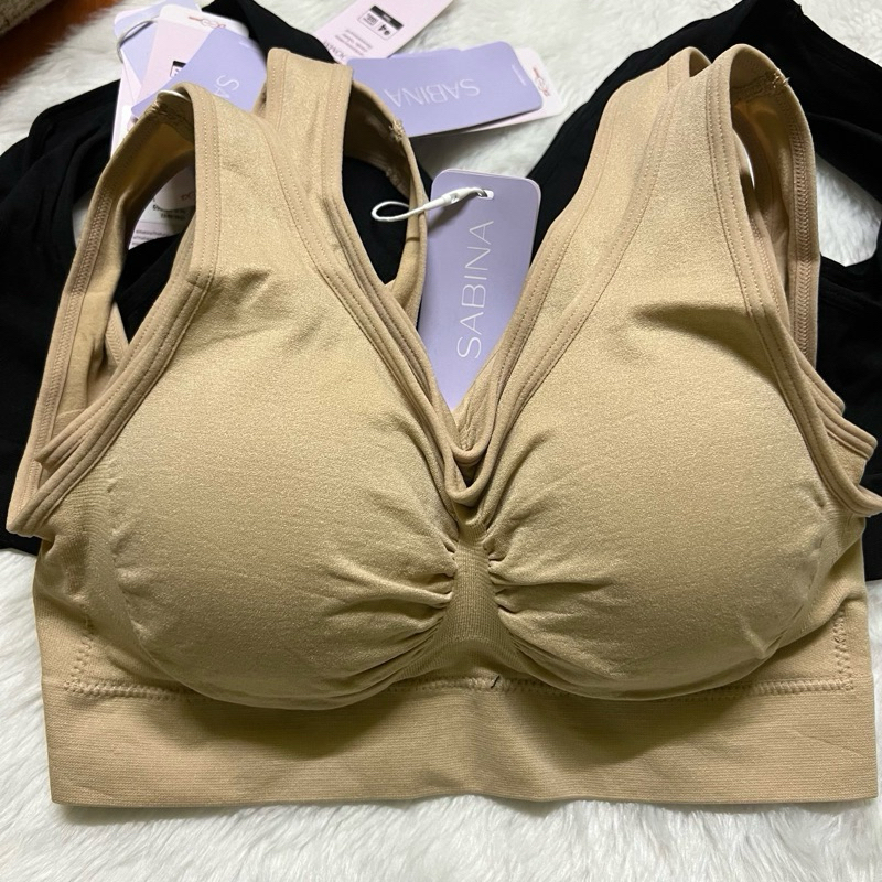 sabina sbxa890 freesize happy lady bra เสื้อชั้นในไร้โครง ฟรึไซส์ ซาบีน่า ราคาส่ง