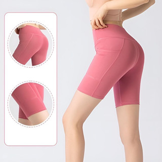 กางเกงวอร์มผู้หญิง 3 ส่วน เอวสูง เก็บพุง ผ้านุ่ม สะดวกสบายแล…