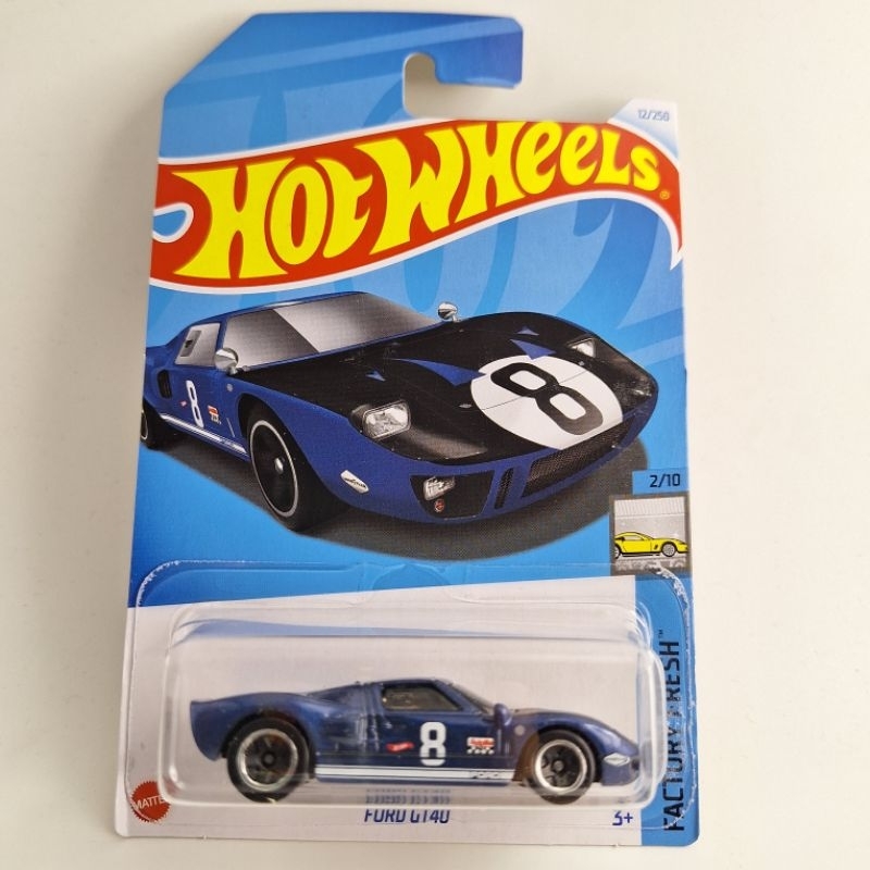 รถเหล็ก Hotwheels FORD GT40 เบอร์ 8 (ib64)