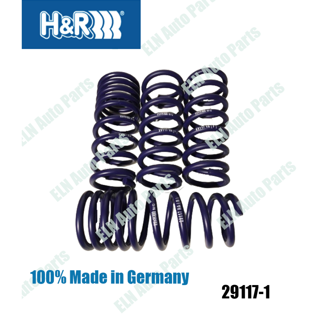 H&R สปริงโหลด (lowering spring) จากัวร์ JAGUAR XF type CC9 ปี 2008 เตี้ยลง 35 มม.**ต้องการติดตั้งโปร