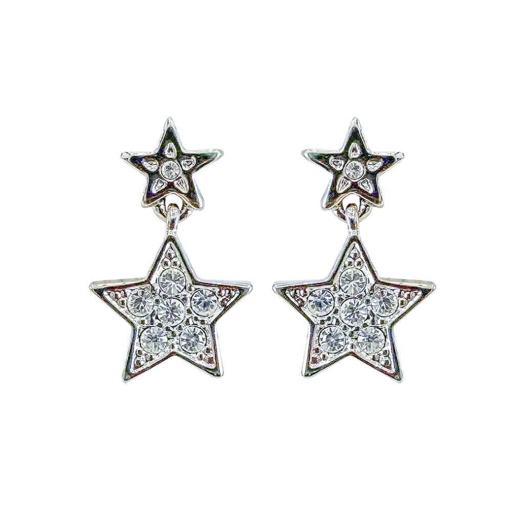 Siwan Crystal "Star Sibling Earrings"