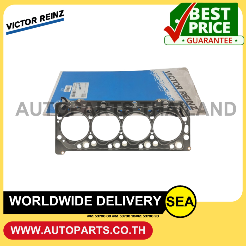 VICTOR REINZ ปะเก็นฝาเหล็ก 4D56 (8V) K54W, L200-TD/MITSUBISHI