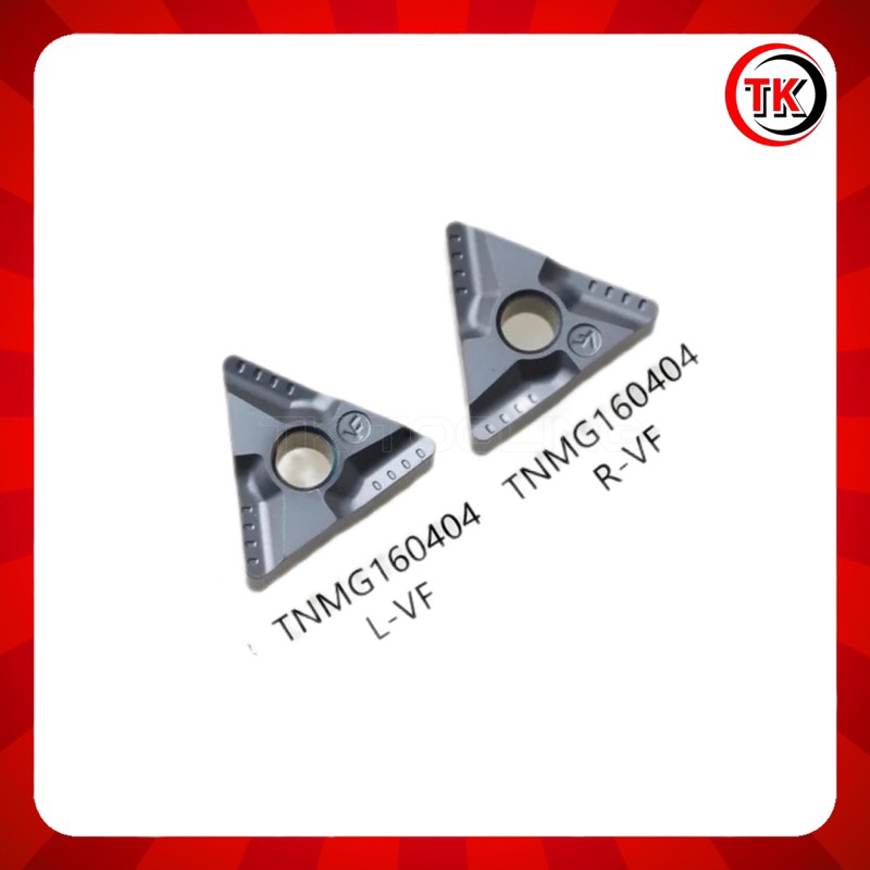 เม็ดมีด INSERTS TNMG160404R-VF TNMG160404L-VF LF6008 รูปที่ 2