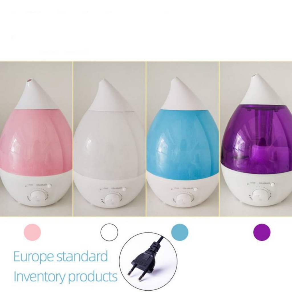 Tเครื่องทำความชื้นในครัวเรือนแบบอัลตราโซนิค2.4L หยดน้ำขนาดใหญ่เครื่องเพิ่มความชื้น Humidifier เงียบความชื้นหมอก เครื่องพ - รูปที่ 7