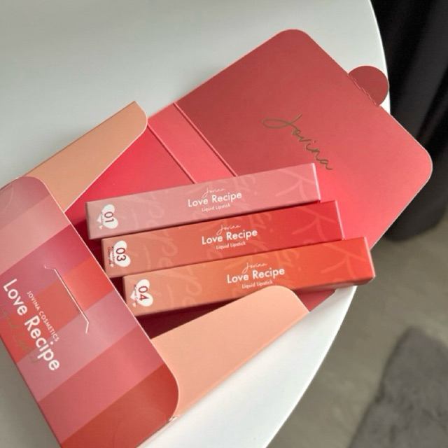 ลิปJovina Love Recipe Liquid Lipstick