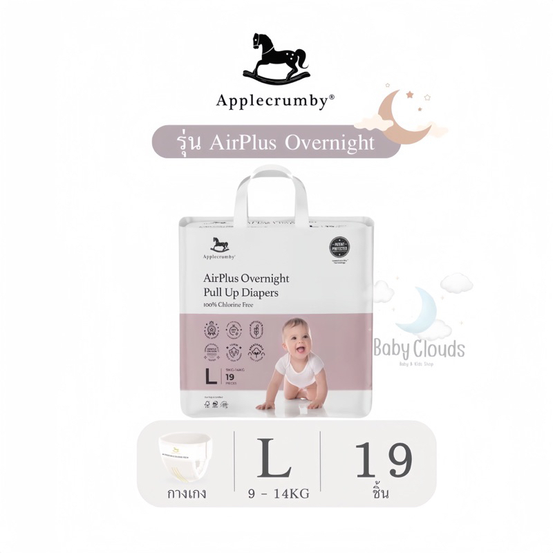 Applecrumby Airplus Overnight มินิ (Size L)