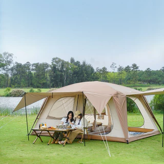 Vidalido Poon Saan Tent Cabin รุ่นอัพเกรด เต็นท์ขนาดใหญ่ 4-5 คน กางง่าย สวยงามในราคาเบาๆ