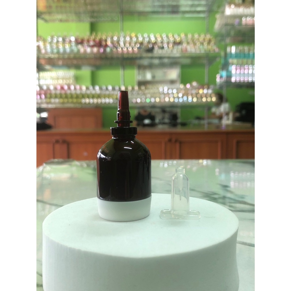 DBAC18 ขวดหยดสีชา ขนาด 10 ml