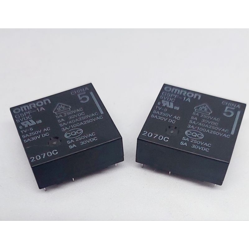 รีเลย์ G5PF-1A ,5VDC 5A 250VAC 4 ขา , RELAY G5PF-1A ,5VDC 5A 250VAC  4 Pins