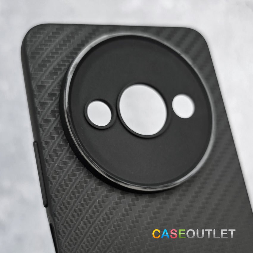 เคส Xiaomi Redmi A3 14C TPU ลายคาร์บอน เคฟล่า บาง เบา กันกล้อง คลุมเลนส์ ป้องกันเลนส์