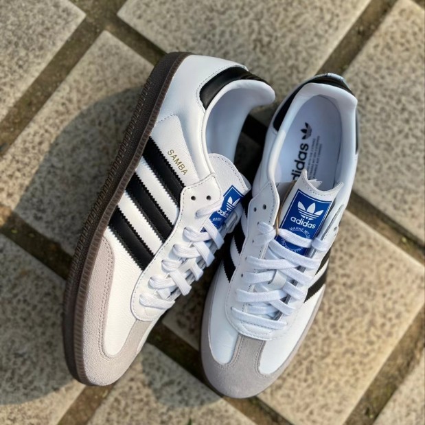 ADIDAS Originals Samba "whhite" sneakers shoes รองเท้าผ้าใบ