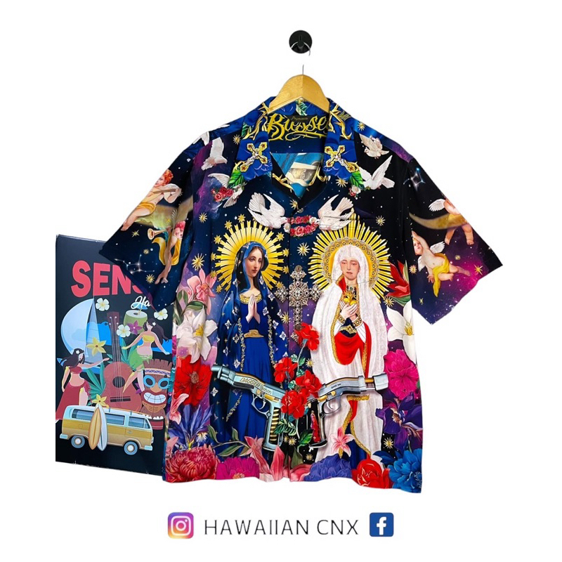 เสื้อฮาวาย POJOCOCO x SENSHI “In fair Verona” Midnight version New With Box 📦