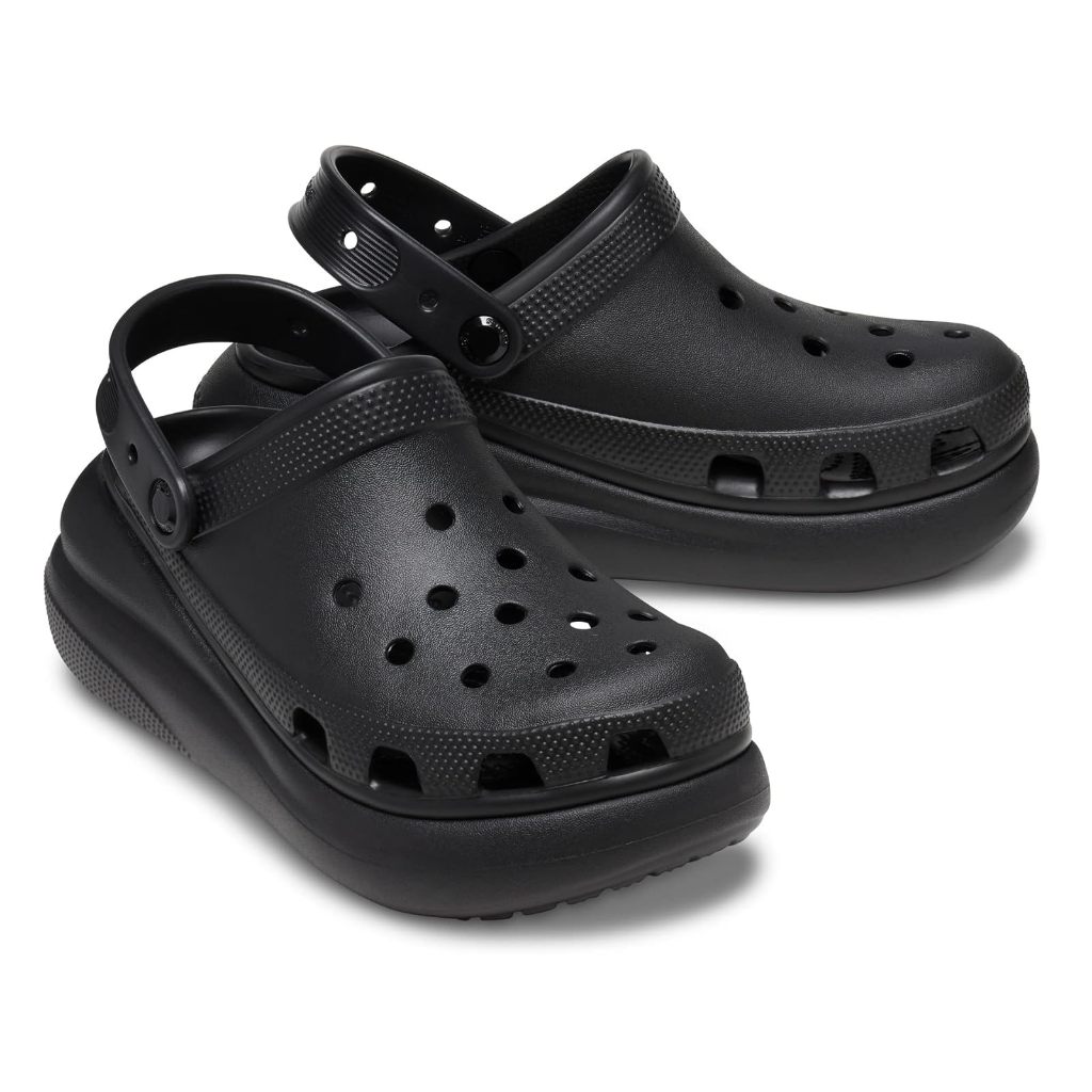 รองเท้าหัวโตรัดส้นผู้หญิง Crocs Crush Clog รองเท้าส้นสูง ส้นตึก เบานิ่มใส่สบาย พร้อมส่งในไท