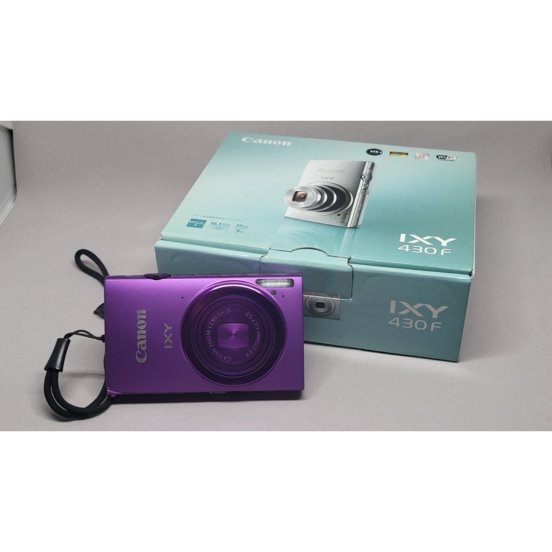 Canon IXY 430F Full HD Made in Japan (มีกล่องและมีคู่มือภาษาญี่ปุ่นอยู่ด้วย) พร้อมแบต Canon NB-11L