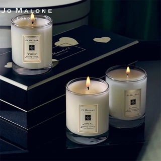 Jo Malone London Scented Candle เทียนหอม อโรมาเธอราพี 200g Home Perfume ของขวัญ ของแต่งบ้าน English Pear