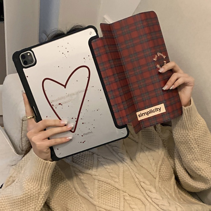 พร้อมส่ง เคส iPad Be Good Air5/4 10.9 Gen9 MINI7 อะคริลิค ถาดใส่ปากกาขวา อะคริลิค เคส iPad Air6 11