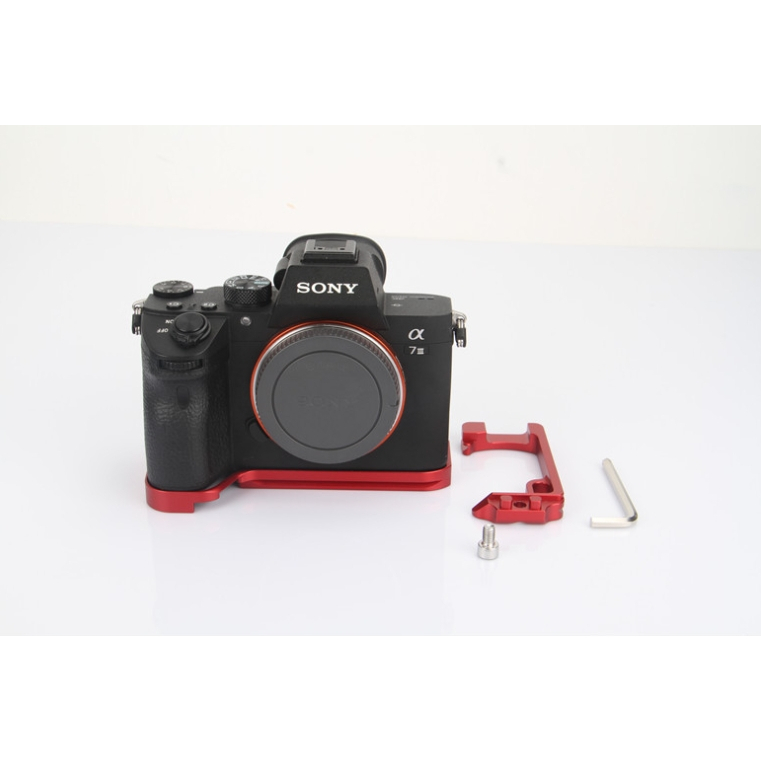 L-PLATE สำหรับ SONY A7M3  a7r3 A9 A7RIII L ILCE7R3 กริป อะลูมิเนียม Grip A7III / A7RIII / A9