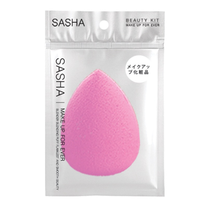Sasha ซาช่า พัฟเกลี่ยรองพื้น รูปไข่ (คละสี) 1ชิ้น