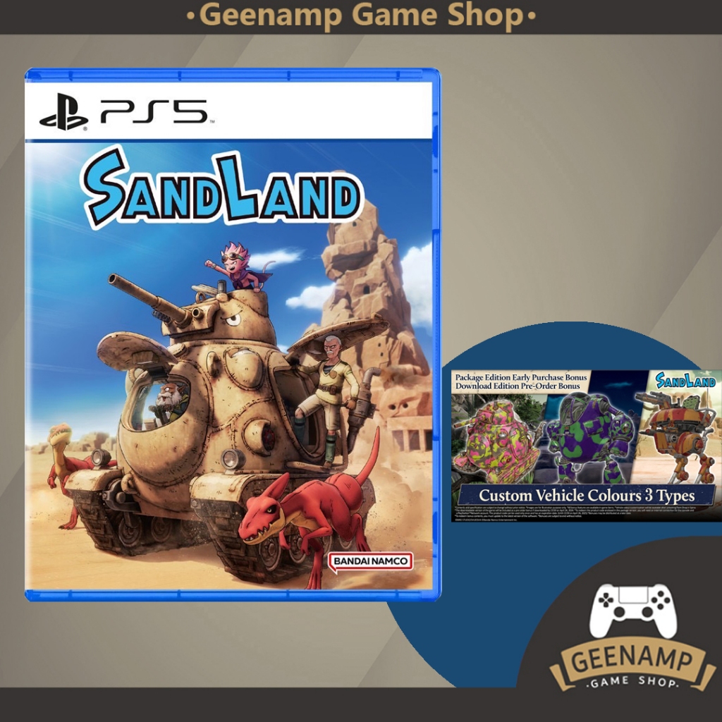 (คูปองShopeeลด15%) PS5 [มือ1] Sand Land (R3/ASIA)(EN) - Sandland