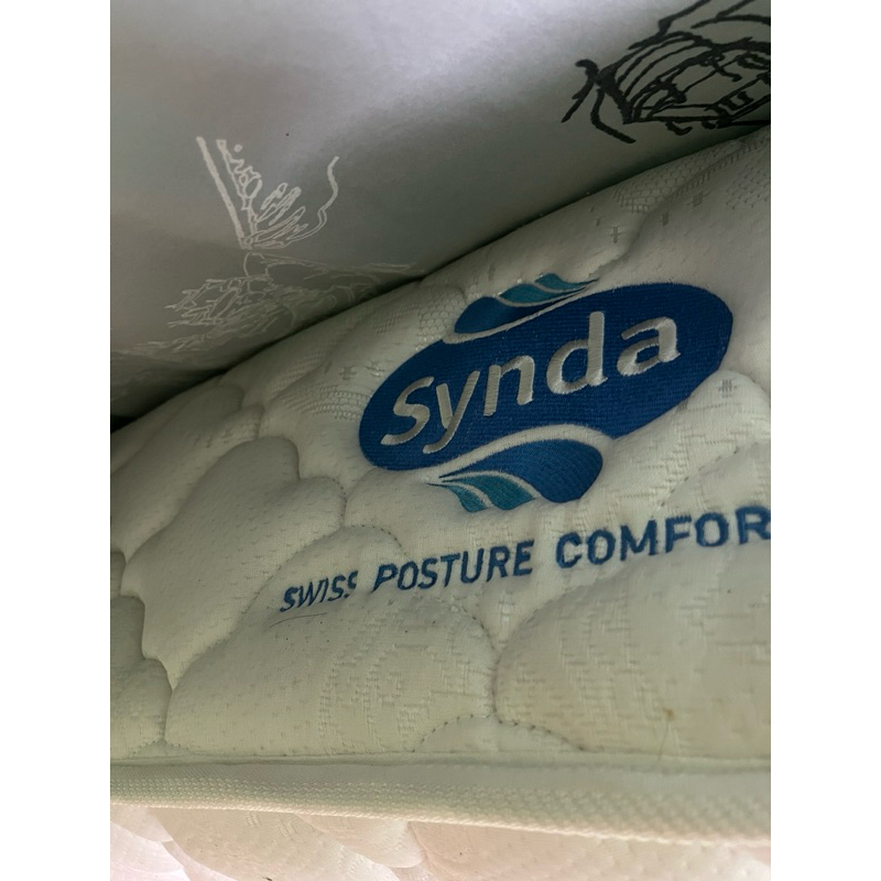 มือสอง สภาพ 99% Synda ที่นอนระบบ Supreme Coil ระบบสปริงหนา10 นิ้ว รุ่น Back Repose
