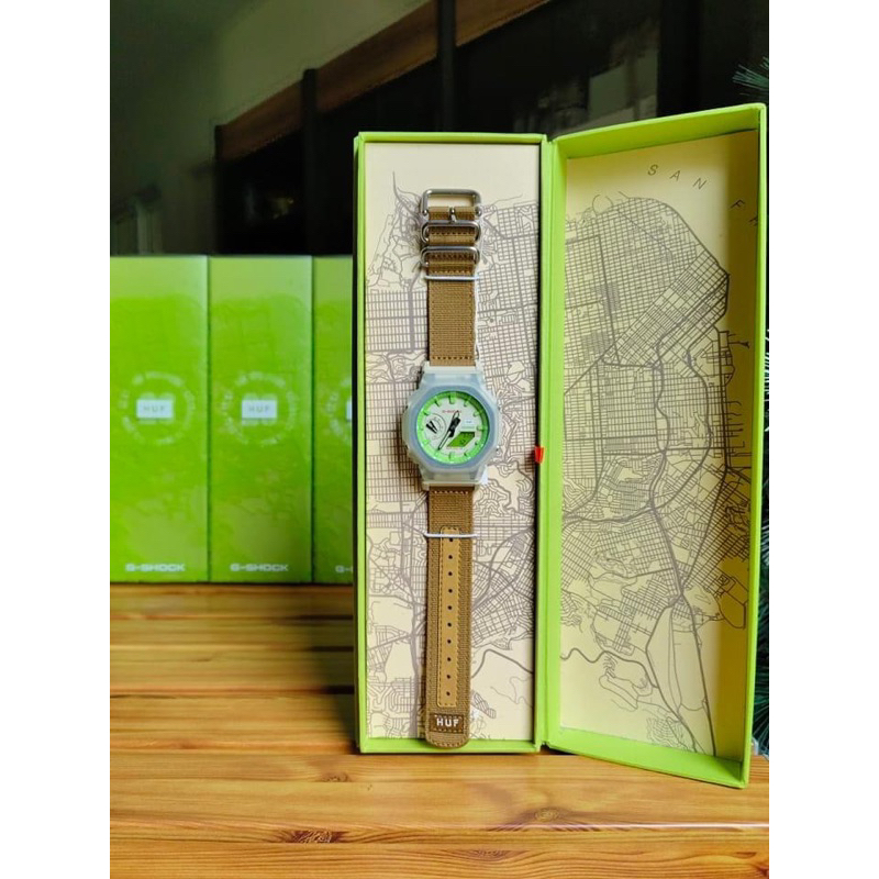 CASIO G-SHOCK GA-2100HUF-5A, GA-2100HUF-5ADR, GA-2100HUF-5, GA-2100HUF, GA-2100