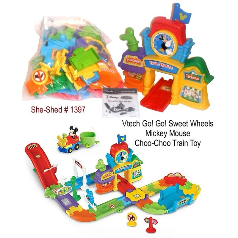 รางรถวีเทค VTech Go Go Smart Animals Treehouse Playset / wheels Mickey Choo Express