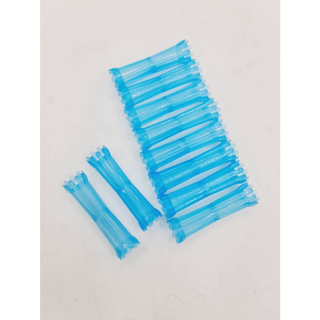 A003 แกนดัดใส แกนดัดสีใส แกนดัดผมญี่ปุ่น แบบใส (จำนวน10แกน/แพค)