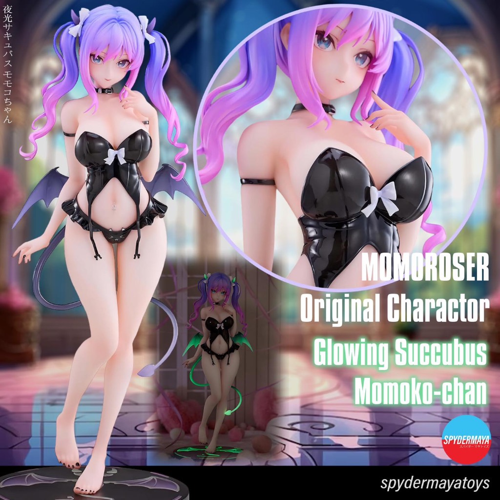 [พร้อมส่ง] MOMOROSER Original Charactor Glowing Succubus Momoko-chan