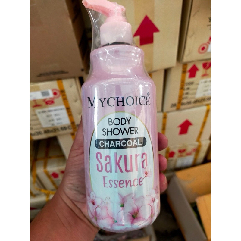 ครีมอาบน้ำ MYCHOICE BODY SHOWER มายช้อยส์ ครีมอาบน้ำชาร์โคล ขนาด 400 มล. Mychoice - รูปที่ 3