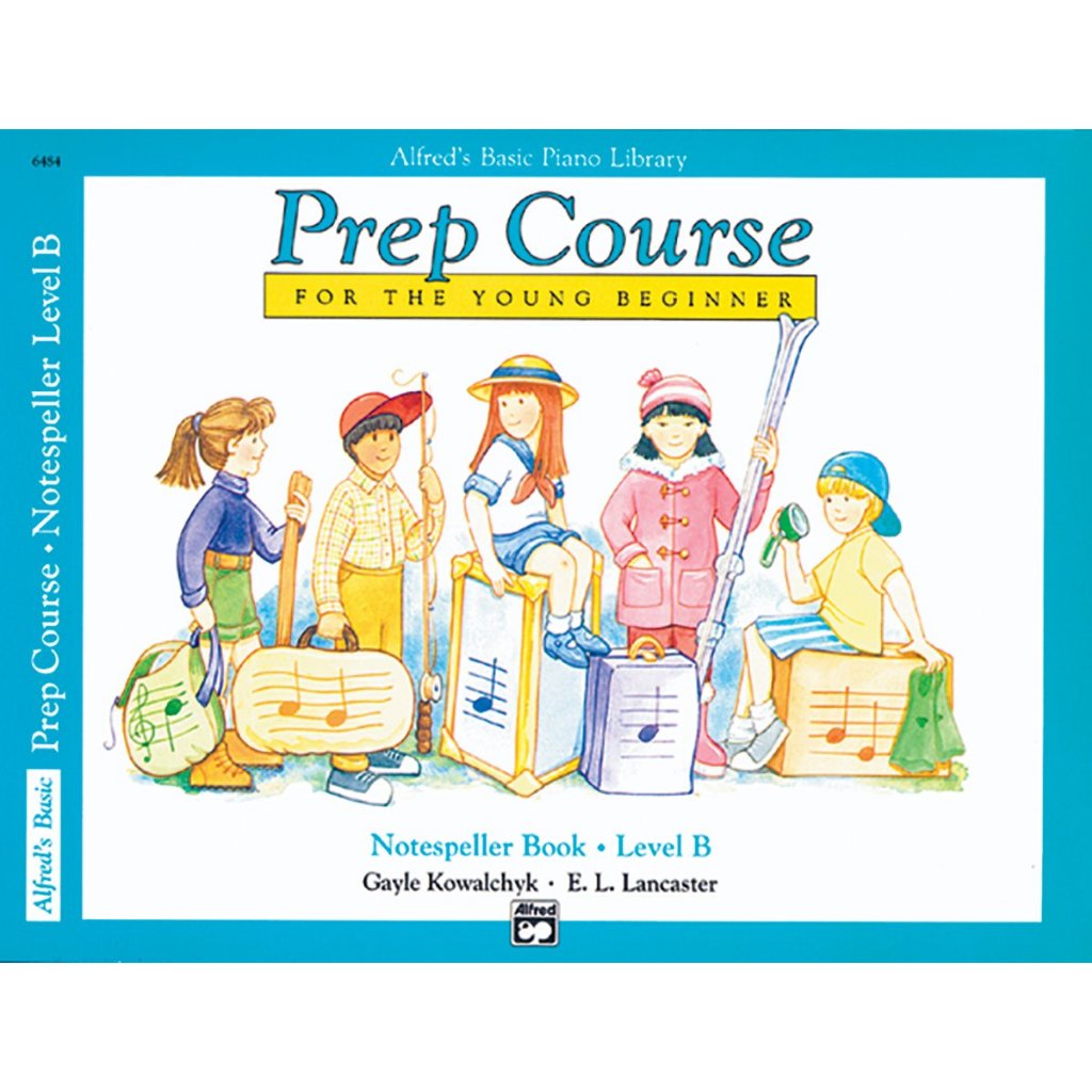 Alfred Prep Course Notespeller Level B - Alfred's Basic Piano Library