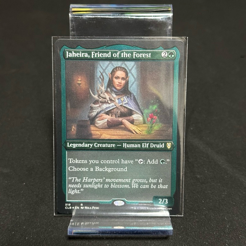 Commander Legends: Battle for Baldur's Gate Variants: Jaheira, Friend of the Forest (Foil Etched)