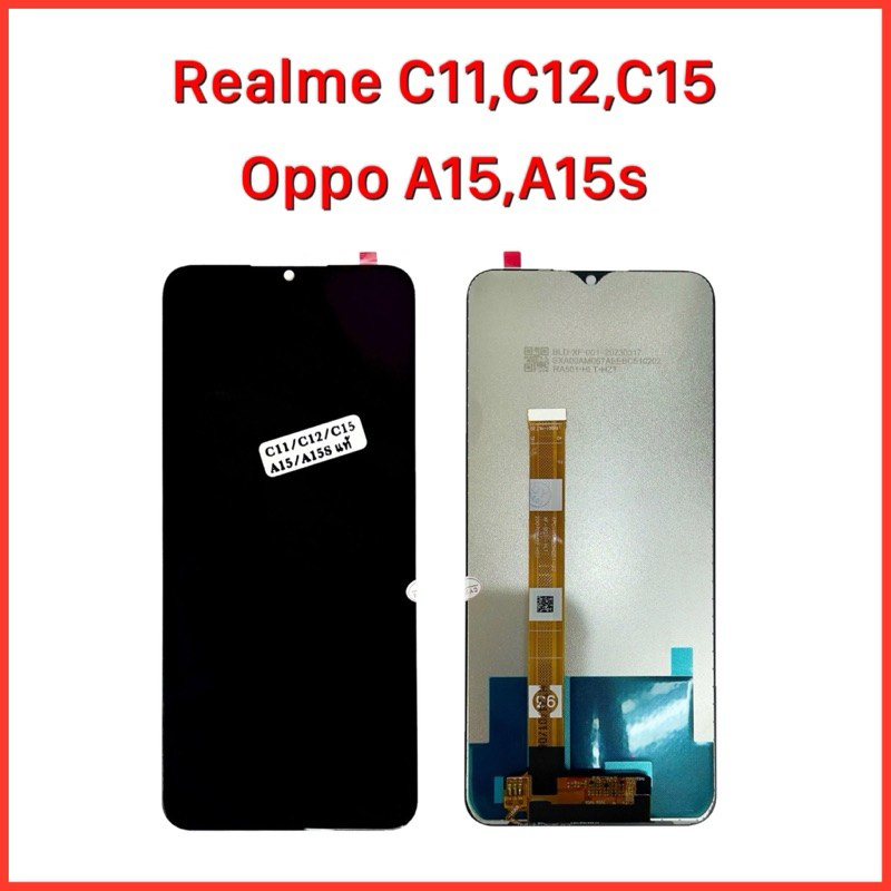 จอ Realme C11,C12,C15,Oppo A15,A15s  |ชุดหน้าจอพร้อมทัชสกรีน  LCD Screen Display Touch Panel.