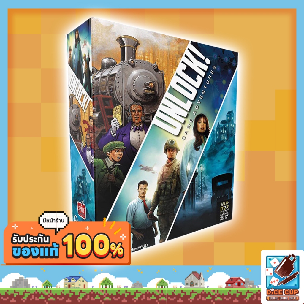 [ของแท้] Unlock! Game Adventures Board Game