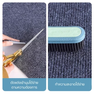 พรมกันลื่น พรมบันได กันลื่นลดเสียงได้ มีกาวในตัว พรมติดบันไดกันลื่น มีหลายสีให้เลือก