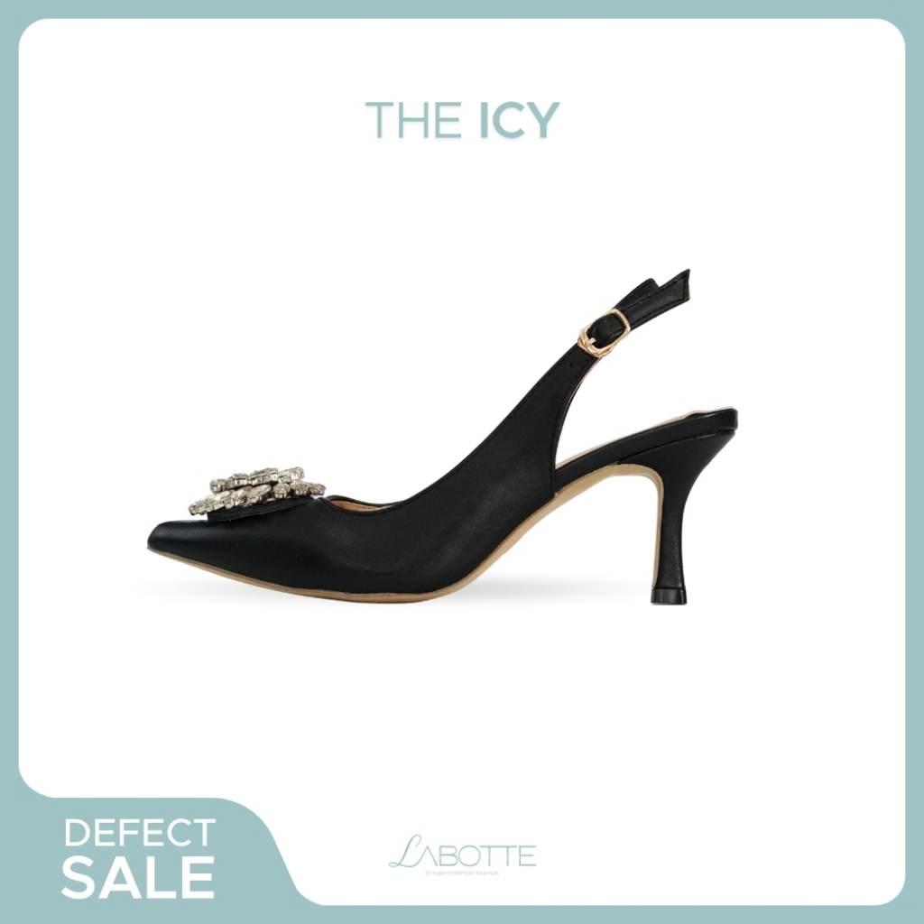 The Icy (Defect) (สินค้ามีตำหนิ) - Labotte.bkk รองเท้าส้นสูง รองเท้ารัดส้น (3233-27)