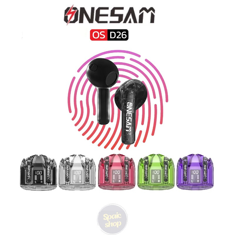 หูฟังบลูทูธ ONESAM รุ่น OS-D26 สำหรับ IOS/Andriod Wireless Earphones Set เชื่อมต่อง่าย หูฟังจับคู่อั