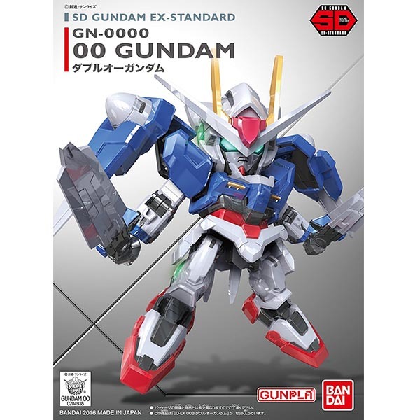 Bandai SDEX 08 OO Gundam (00 Gundam) 4573102579959 4573102656223 (Plastic Model)