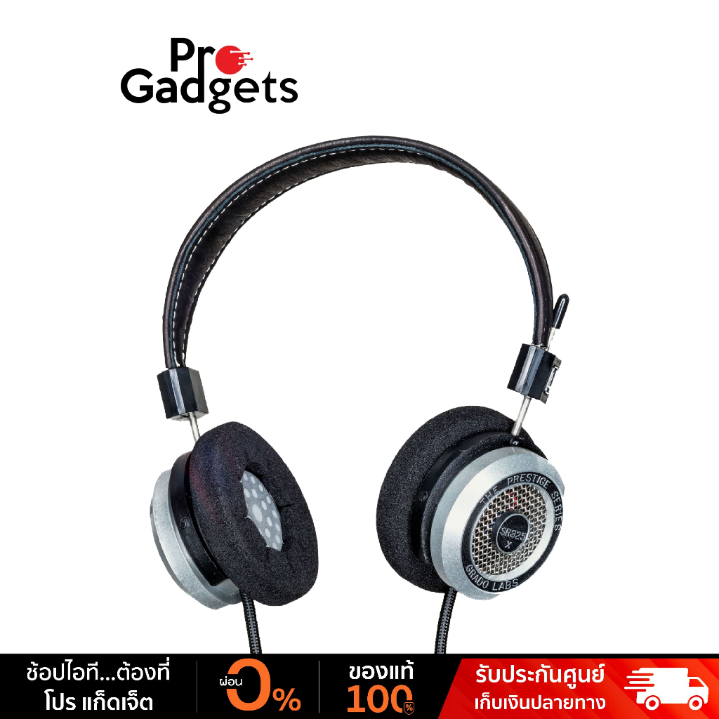 Grado SR325X Prestige Series Wired Headphones Black หูฟัง