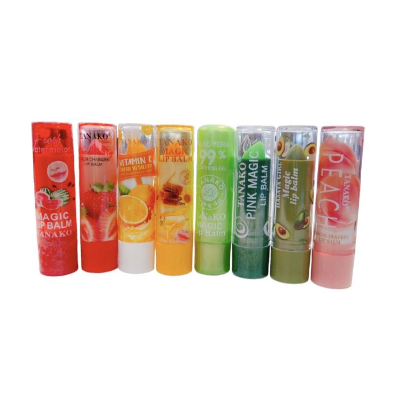 ลิปมันเปลี่ยนสี ลิปมันบำรุงปาก Tanako Magic Lip ทานาโกะ Hasaya Girl