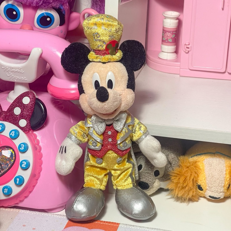 พร้อมส่ง🚚 พวงกุญแจมิกกี้เมาส์แต่งตัว 30th anniversary mickey mouse🌟 ป้าย tdr✨