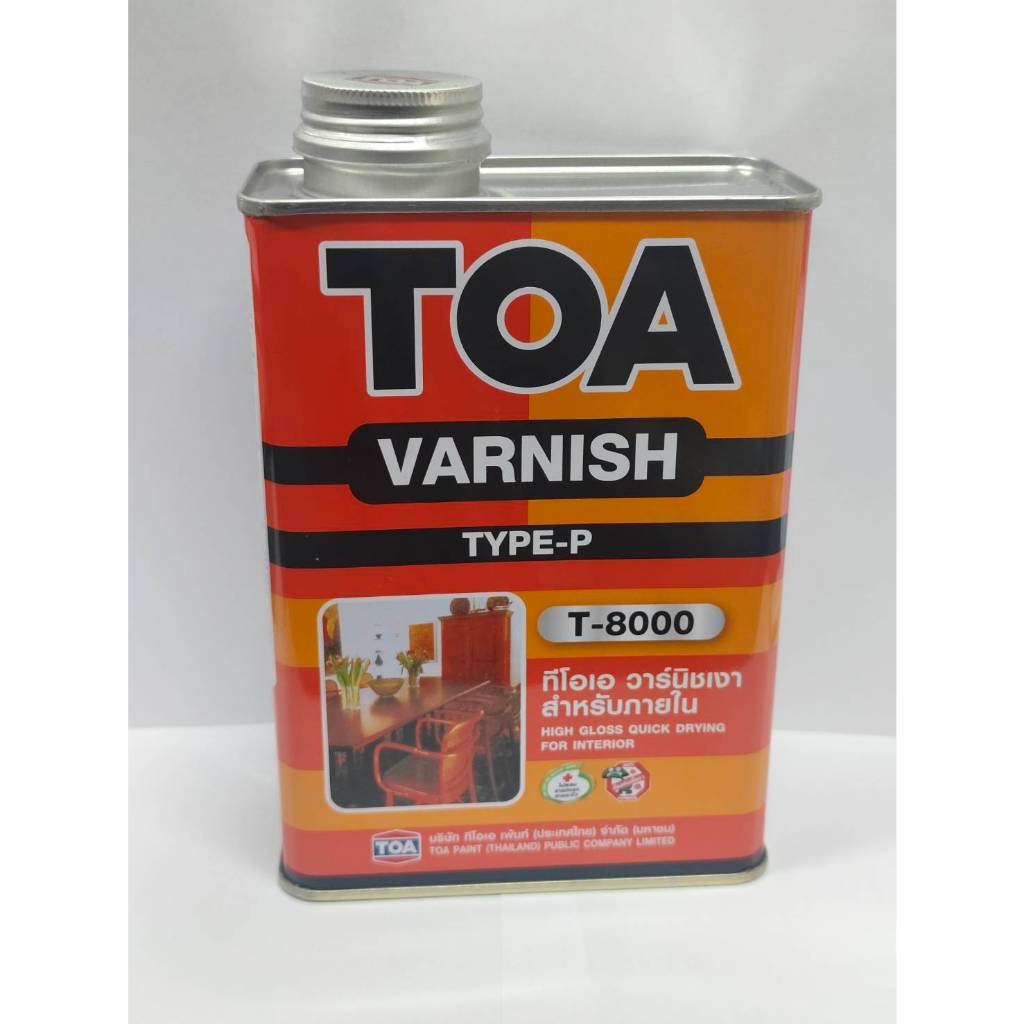 TOA ทีโอเอ T-3000 โพลียูรีเทน ชนิดเงา สำหรับภายใน ขนาด 0.946 ลิตร