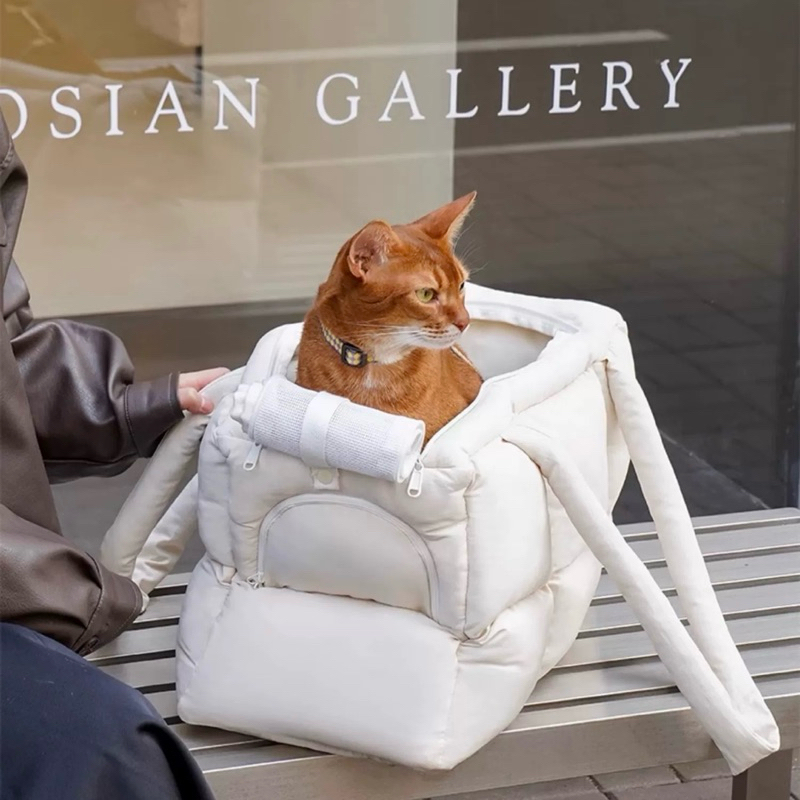 (มีโค้ดส่วนลด‼️) พรีออเดอร์ กระเป๋าใส่สัตว์เลี้ยง กระเป๋าหมาแมว แบรนด์ zeze