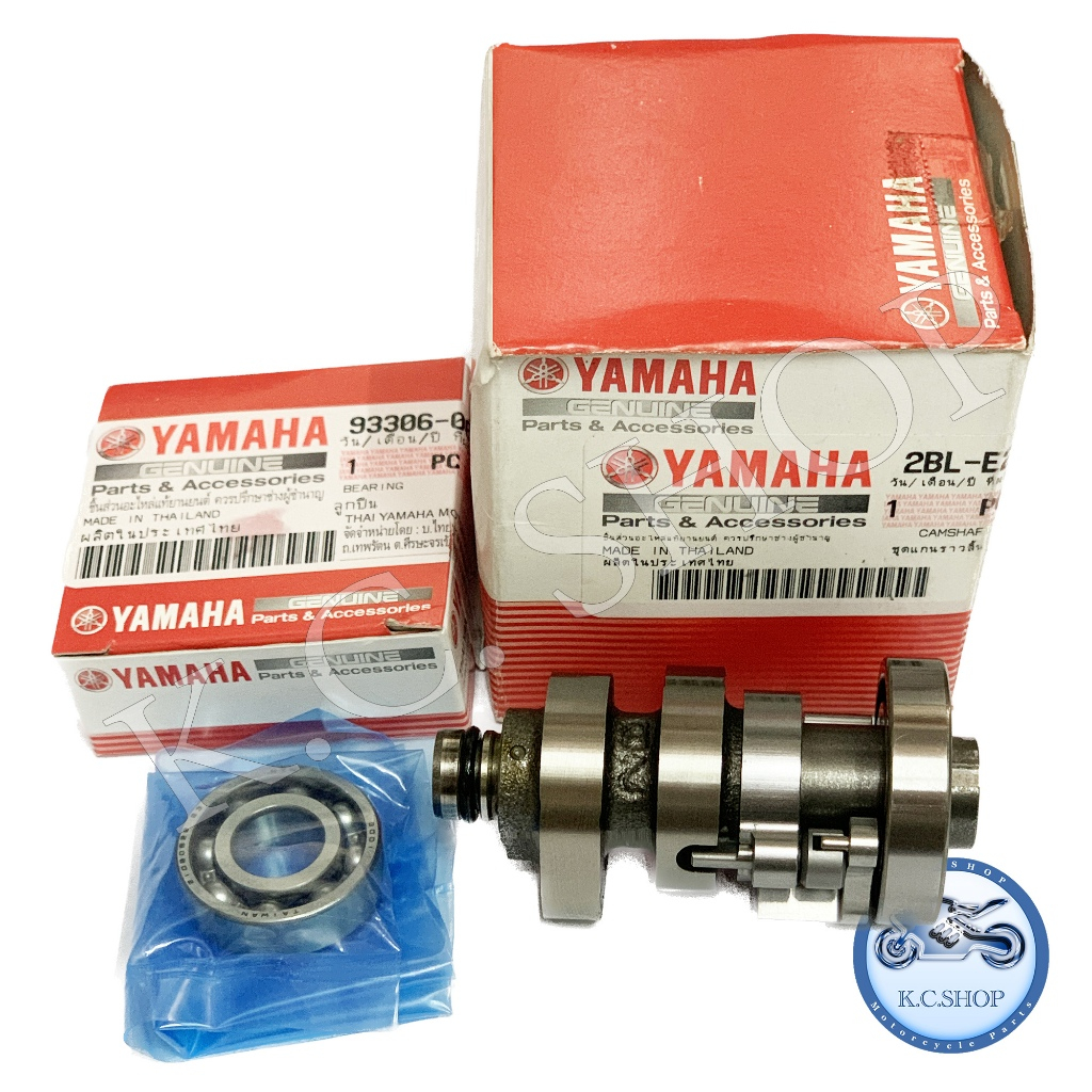 เพลาราวลิ้น แกนราวลิ้น แคม EXCITER 155 ปี2021-2024 + ลูกปีนต้วใหญ่1ตัว+ลูกปีนต้วเล็ก1ตัว แท้ศูนย์ YAMAHA 100% B5V-E2170