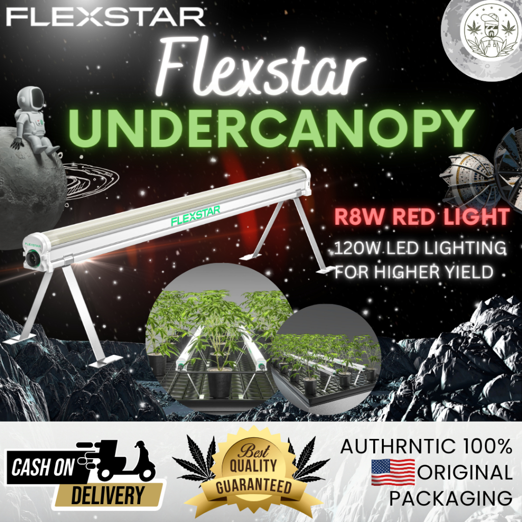 Under canopy 120 W R8W | Flexstar 1 กล่อง ไฟ 2 ดวง ไฟใช้เพิ่มแสงด้านล่างสำหรับการปลูกแนวตั้ง ชิป R8W สำหรับดอก