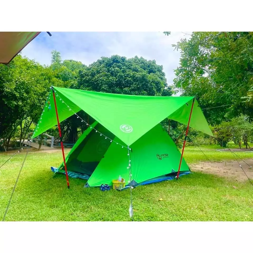K2 COZY ผ้าทาร์ปกันฝนกันแดด ขนาด 3.5x4.5เมตร ทรงมาตรฐาน thumbnail 8