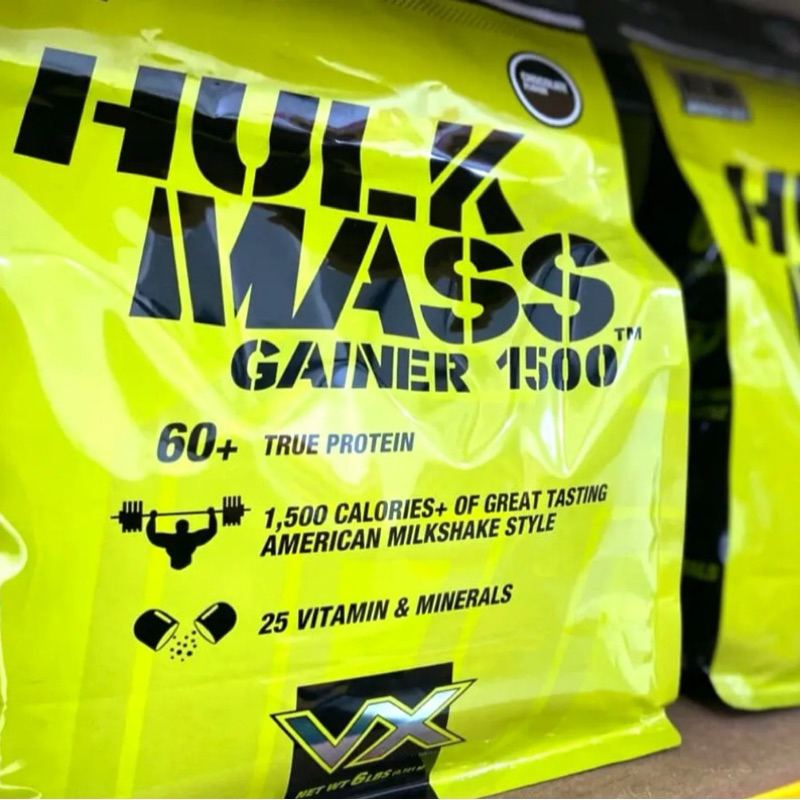 VITAXTRONG HULK MASS GAINER 1500 12 LB เพิ่มน้ำหนัก เพิ่มขนาดตัวและกล้ามเนื้อแบบนักเพาะกาย