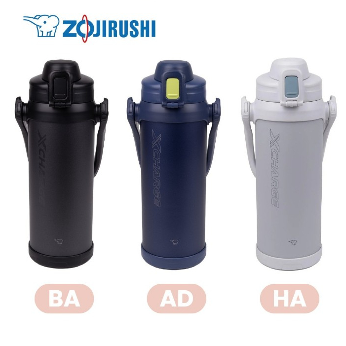 ใหม่! กระติกน้ำ Zojirushi Cool Bottles รุ่น SD-BE20 (ขนาด 2.0 ลิตร) เก็บความเย็น สีใหม่ ออกแบบสวย เรียบหรู