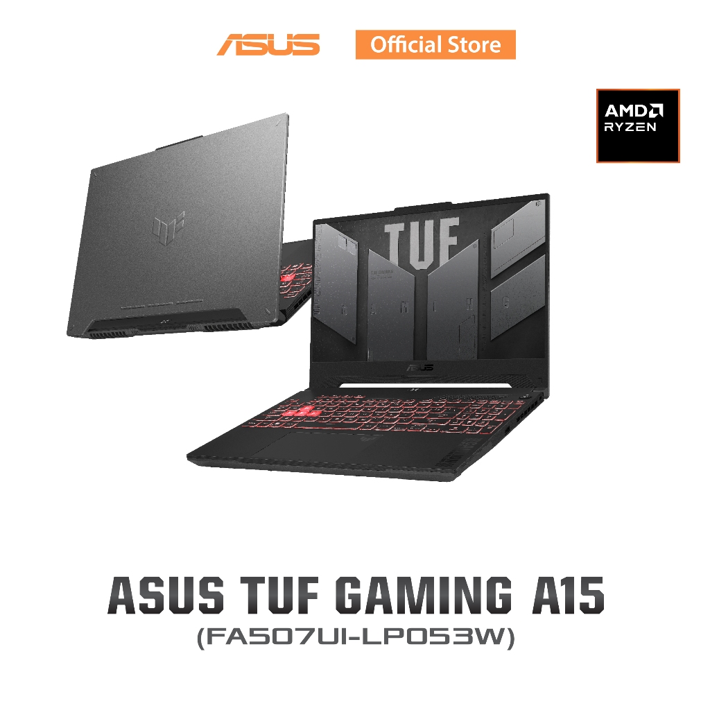 ASUS TUF Gaming A15 (FA507UI-LP053W) gaming laptop, 15.6" FHD, 144Hz, AMD Ryzen9 8945H, RTX4070 8GB 