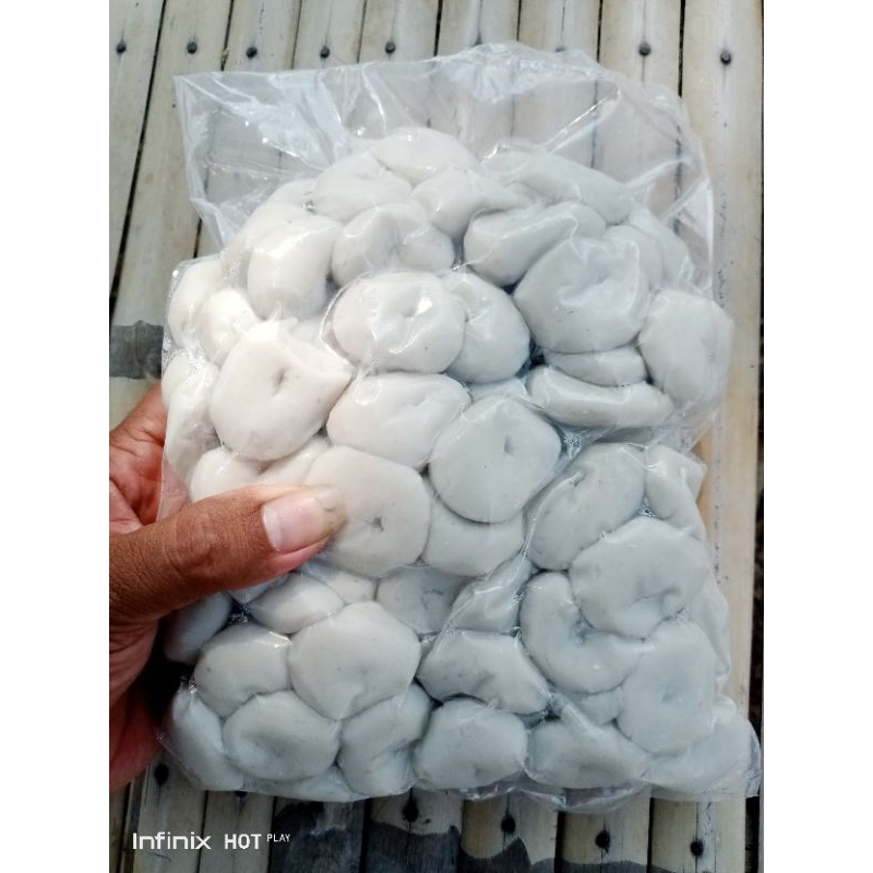 ลูกชิ้นปลา (ปลาบุ๋ม)ตรา 8A ลูกชิ้นปลาบุ๋มอย่างดี เนื้อเหนียวนุ่ม อร่อย สินค้าคุณภาพ สะอาด ปลอดภัย น้ำหนัก 1,000กรัม ราคา ถูกที่สุด ดีลบีเคเค แกลเลอรีภาพที่ 3