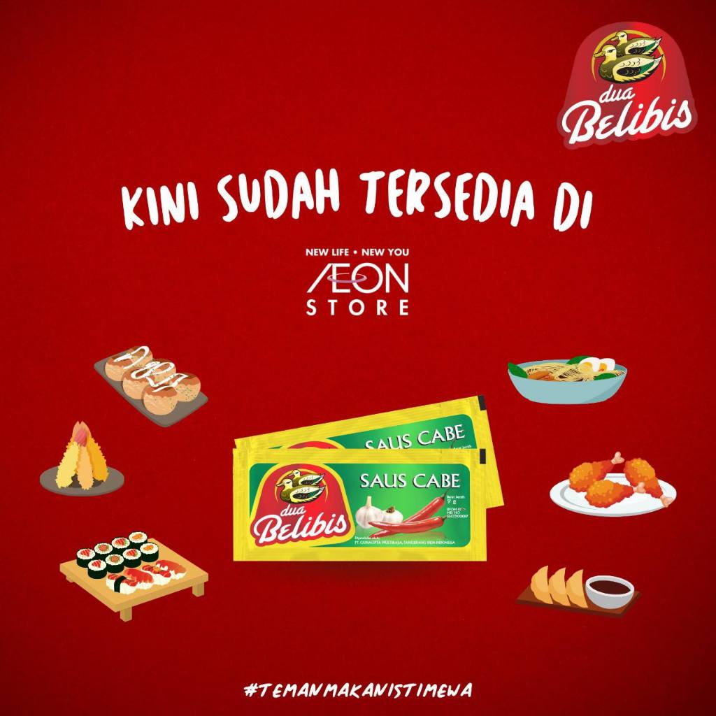 ✅พร้อมส่ง ส่งด่วน ซอสพริกรสเด็ด เจ้าดังจากอินโดนีเซีย DUA BELIBIS SAUS CABE 135ml  ซอสพริกเผ็ดแซ่บ - รูปที่ 4